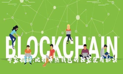 专家揭秘：比特币热钱包的独家使用秘诀